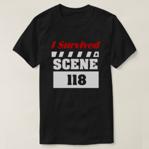 Jag överlevde plats 118 t shirt