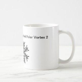 Jag överlevde polar virvel 2 kaffemugg