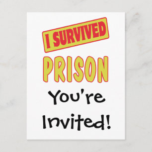 JAG ÖVERLEVDE PRISON INBJUDNINGAR