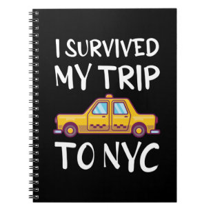 Jag Överlevde Resa till NYC Anteckningsbok
