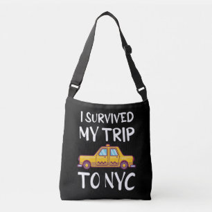Jag Överlevde Resa till NYC Axelväska