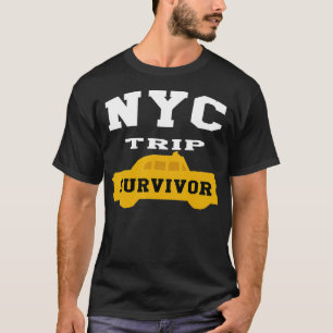 Jag Överlevde Resa till NYC kärlek på resefynny Ta T Shirt
