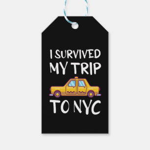 Jag Överlevde Resa till NYC Presentetikett