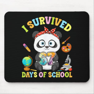 Jag överlevde sex sju dagar i skolan Söt Panda-stu Musmatta