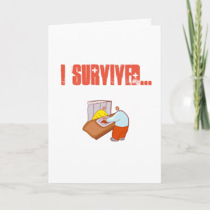 Jag Överlevde sjukhuset Cafeteria Kort