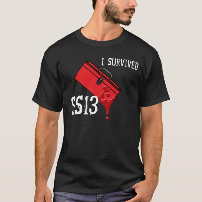 Jag överlevde… ska dig? t shirt (Framsida)