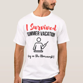 Jag Överlevde sommarsemester T Shirt