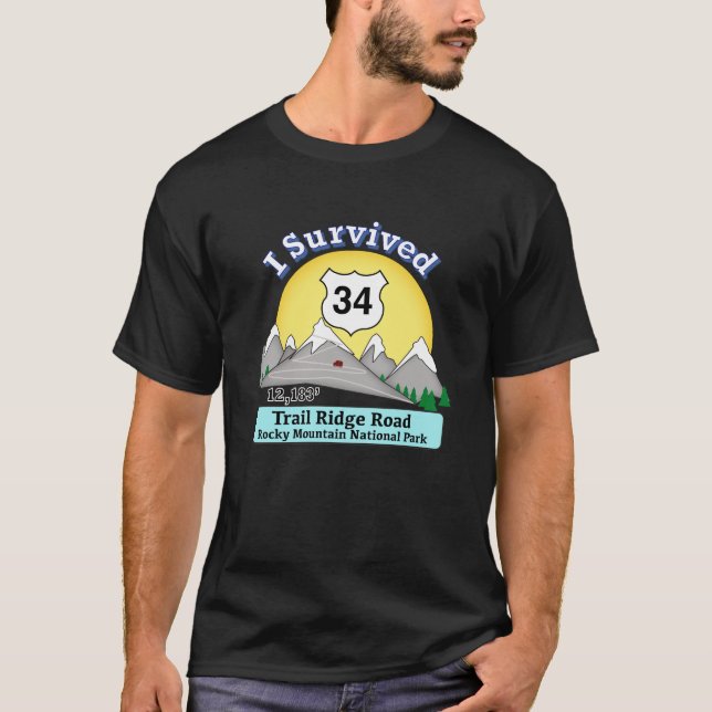 Jag Överlevde spårvägen T Shirt (Framsida)