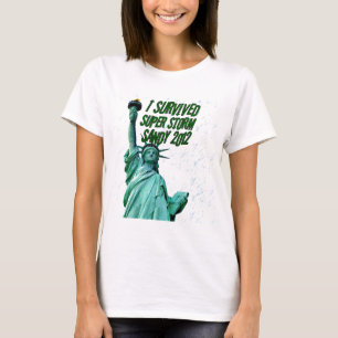 Jag överlevde stormen Sandy 2012_ Tee Shirt