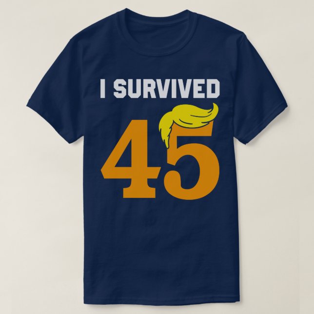 Jag Överlevde T Shirt (Design framsida)