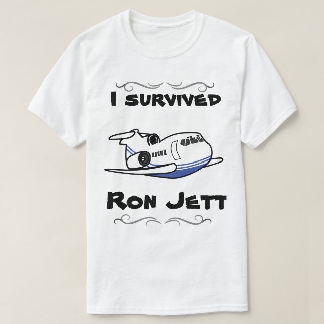 Jag överlevde! tee (Design framsida)