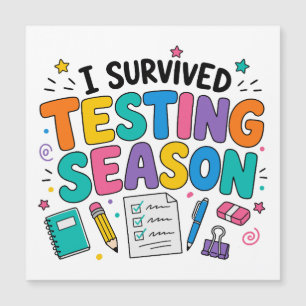 Jag överlevde test-säsongen Skolhumor