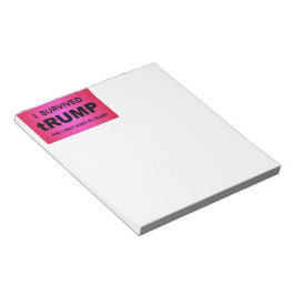 Jag överlevde tRUMP Anteckningsblock