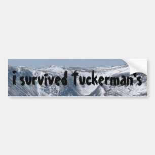 Jag överlevde Tuckermans Bildekal