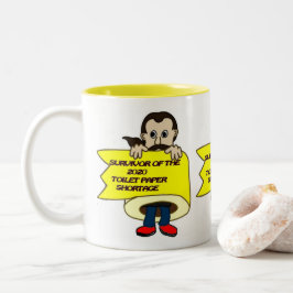 Jag överlevde Två-Tonad mugg