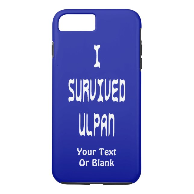 Jag Överlevde Ulpan Case-Mate iPhone Skal (Baksida)