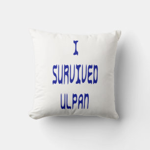 Jag Överlevde Ulpan Kudde