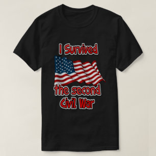 Jag överlevde understödjainbördeskriget t shirt