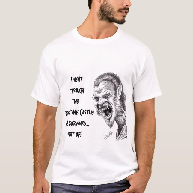Jag överlevde utslagsplatsen tee (Framsida)