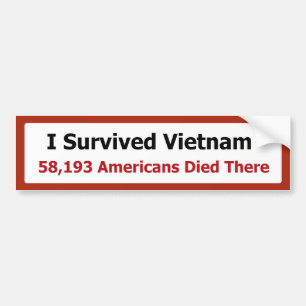 JAG ÖVERLEVDE VIETNAM BILDEKAL