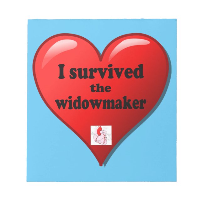 Jag Överlevde Widowmaker Anteckningsblock (Framsida)