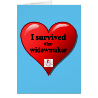 Jag Överlevde Widowmaker Hälsningskort