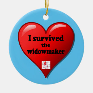 Jag Överlevde Widowmaker Julgransprydnad Keramik