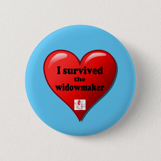 Jag Överlevde Widowmaker Knapp (Framsida)
