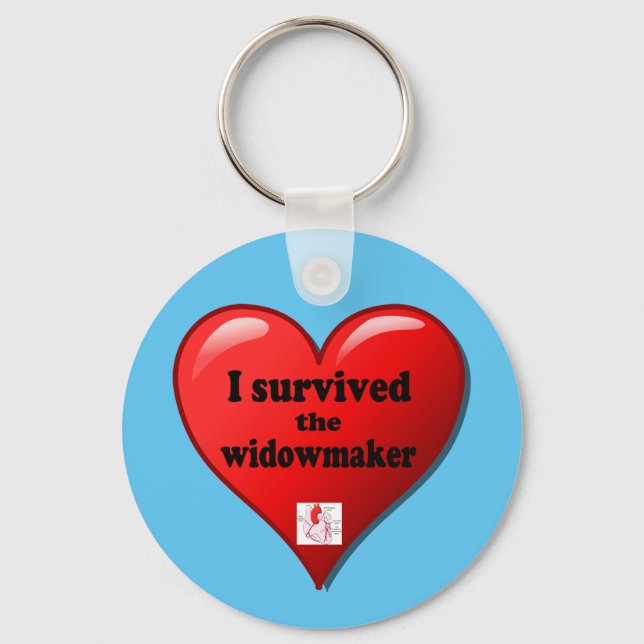 Jag Överlevde Widowmaker Nyckelring (Framsida)