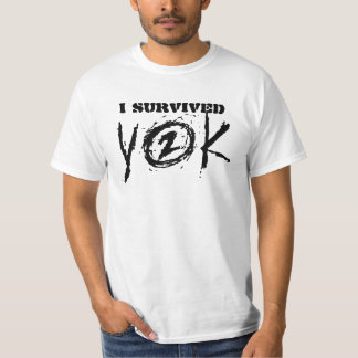 JAG ÖVERLEVDE Y2K T-SHIRT