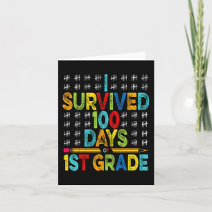 Jag Överlevt 100 dagar av 100 Klass-dagen i Scho Kort