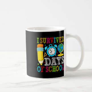 Jag Överlevt 100 skoldagar 100 dagar Kaffemugg
