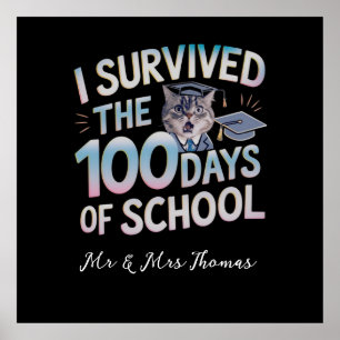 Jag Överlevt 100 skoldagar - Firar 100 Poster