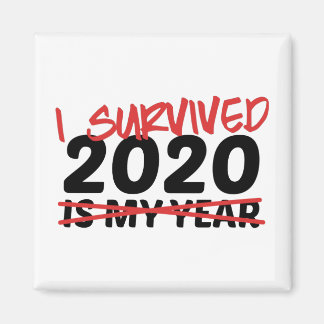 Jag Överlevt 2020 Magnet