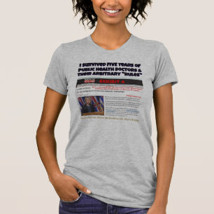 Jag Överlevt 5 år med RoseWrites T-Shirt