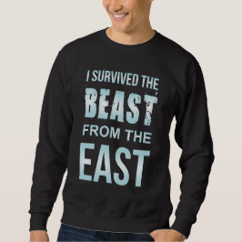 Jag överlevt Beasten från Öster Sweater Jumper Lång Ärmad Tröja