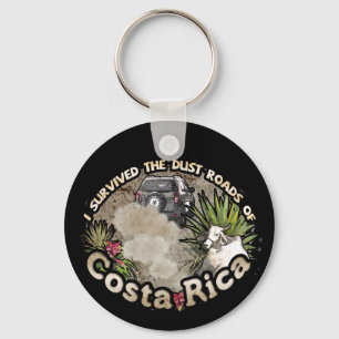 Jag överlevt Costa Ricas dammvägar Nyckelring