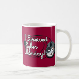 Jag Överlevt Cyber måndag Kaffemugg