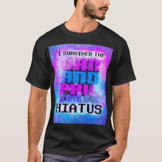 Jag Överlevt Dan och Phil Games Hiatus T Shirt