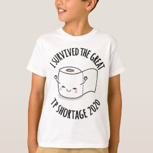 Jag Överlevt den Underbara Pappra bristen på toale T Shirt