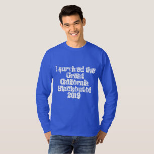 Jag överlevt den Underbarare Kalifornien-utpressn T Shirt