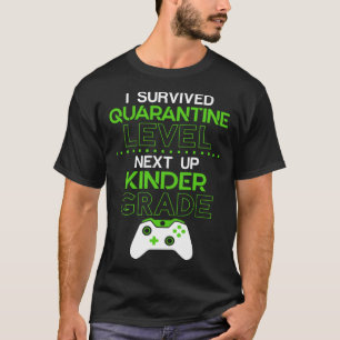 Jag överlevt karantännivån bredvid KINDER KLASS g T Shirt