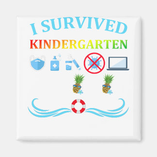 Jag Överlevt Kindergarten-klass 2021 Studenten Q Magnet