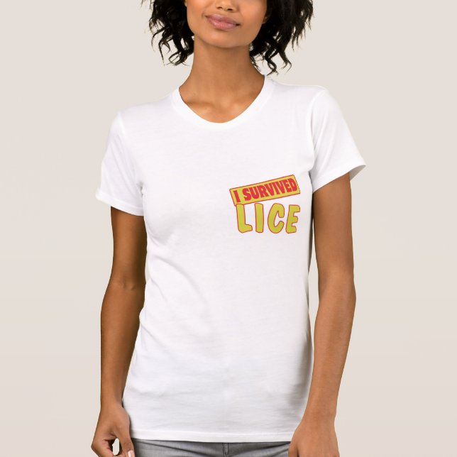 JAG ÖVERLEVT LICE T SHIRT (Framsida)