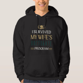 Jag Överlevt min fru Doktoratprogram Make Hoodie