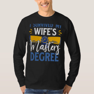 Jag Överlevt min fru Mästare Coola Make T Shirt