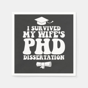 Jag Överlevt min frus Phd Dissertation Pappersservett