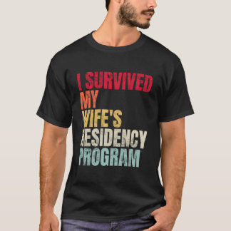 Jag Överlevt min frus program för bosättning Medic T Shirt