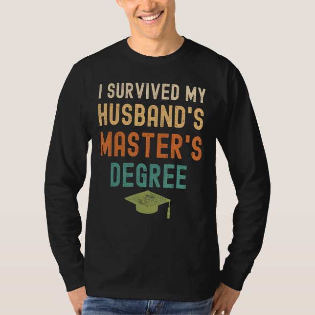 Jag Överlevt min Makes examen 2022 Gradu T Shirt (Framsida)