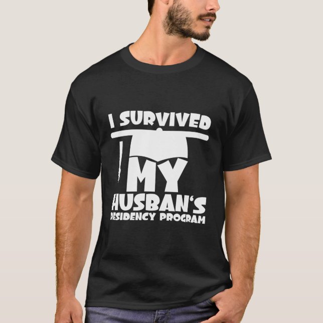 Jag Överlevt mitt Make-program för bosättning T Shirt (Framsida)